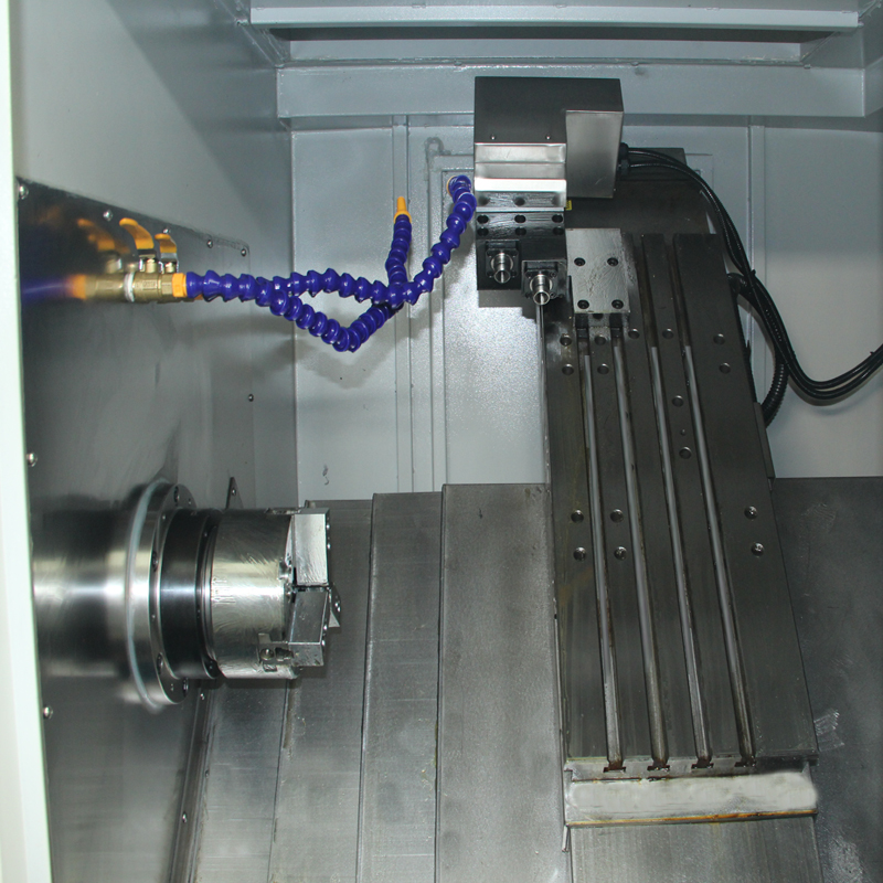 Tornio CNC per fresatura di semilavorati cnc mesin bubut cnc